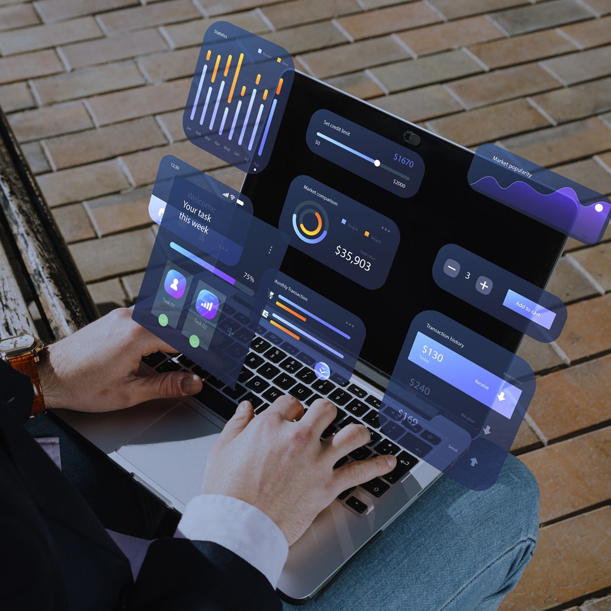 Real time Financial Visibility
