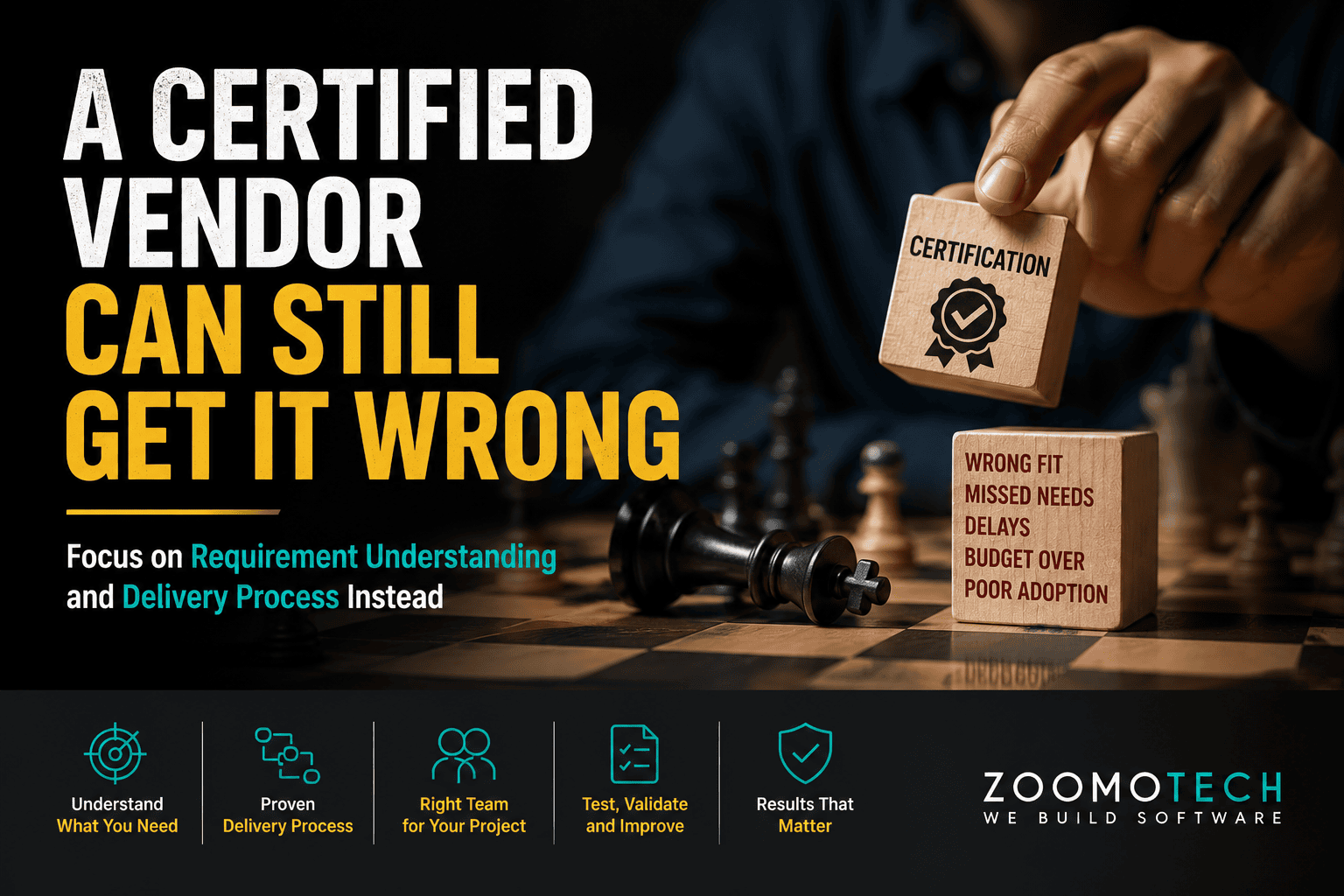 Certified software vendor certification does not guarantee custom software project success for Malaysian SMEs